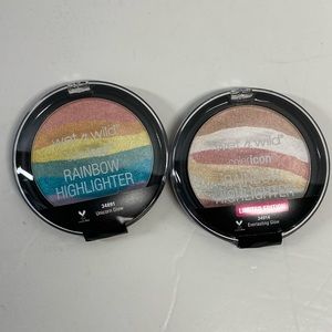 2 Wet and Wild Rainbow Highlighters